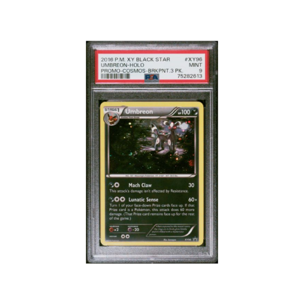Pokemon Umbreon Cosmos Holo Breakpoint Promo #XY96 PSA 9