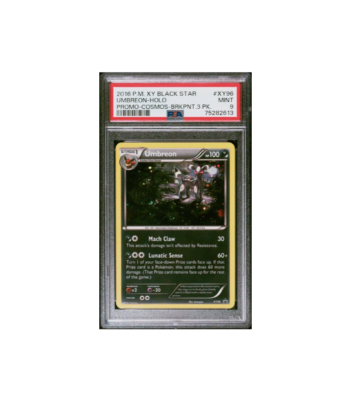 Pokemon Umbreon Cosmos Holo Breakpoint Promo #XY96 PSA 9