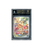 Pokemon Eevee Crimson Haze Full Art #078 BGS 10 [Black Label]