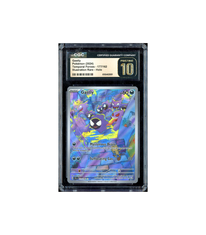 Pokemon Gastly Temporal Forces Full Art #177 CGC Pristine 10