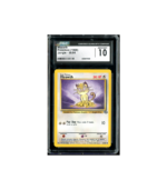 Pokemon Meowth Jungle 1999 Base Series #64 CGC 10