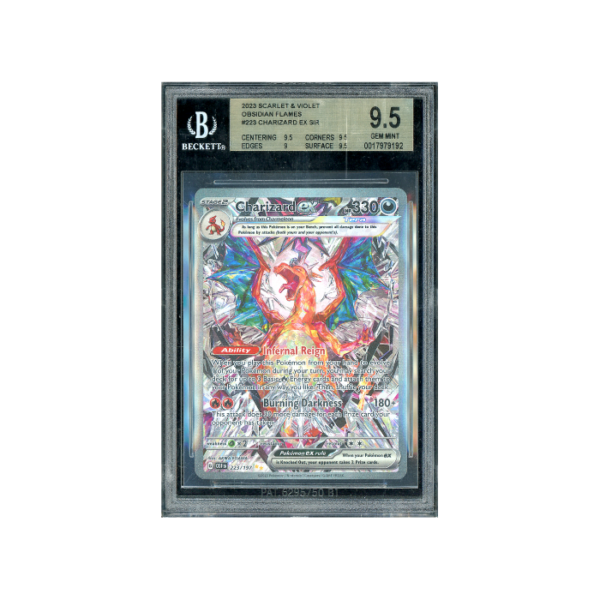 Pokemon Charizard ex SAR Obsidian Flames #223 BGS 9.5