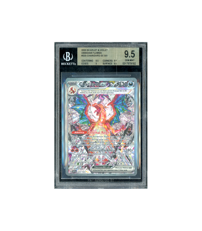 Pokemon Charizard ex SAR Obsidian Flames #223 BGS 9.5