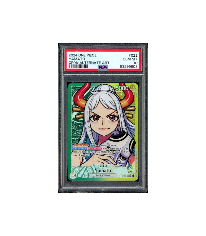 One Piece Yamato Alt Wings of the Captain OP06-022 PSA 10