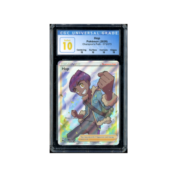 Pokemon Hop Champion's Path SR Full Art #073 CGC Perfect 10