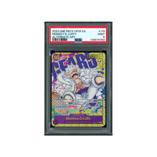 One Piece Monkey D Luffy Awakening of the New Era #119 PSA 9