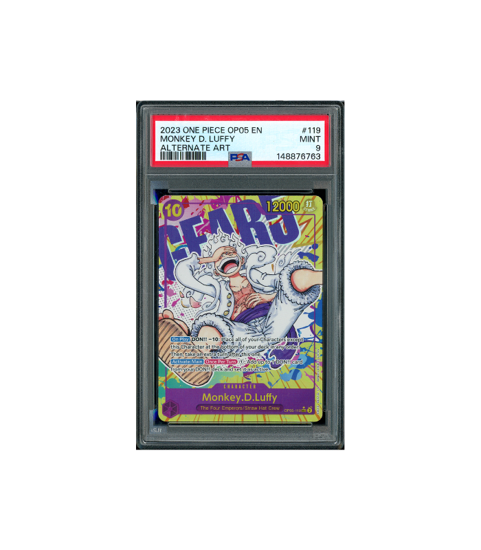 One Piece Monkey D Luffy Awakening of the New Era #119 PSA 9