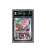 Pokemon Drowzee Violet ex AR Full Art #086 BGS 10 [Black Label]