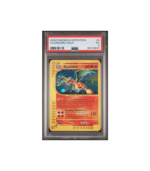 Pokemon Charizard Holo e-Series Expedition #6 PSA 5 - Swirl