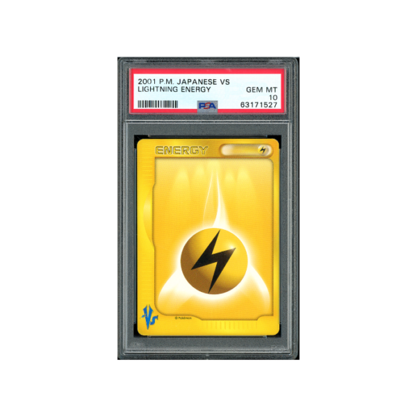 Pokemon Lightning Energy VS Series 2001 PSA 10