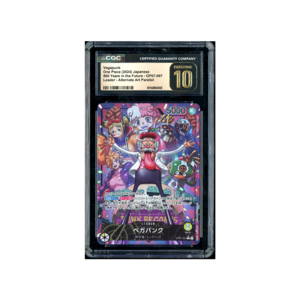 One Piece Vegapunk Leader OP07-097 JP CGC Pristine 10