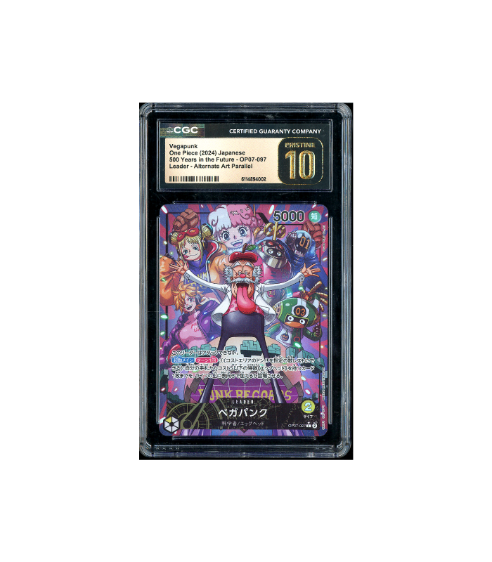 One Piece Vegapunk Leader OP07-097 JP CGC Pristine 10