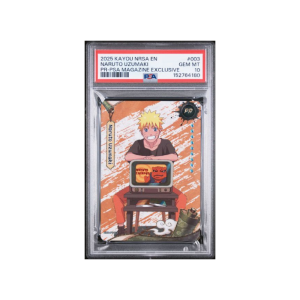 Naruto Shippuden Naruto Uzumaki PSA Magazine Promo PSA 10