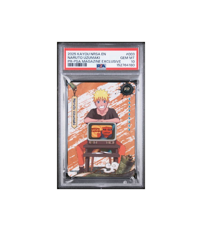 Naruto Shippuden Naruto Uzumaki PSA Magazine Promo PSA 10