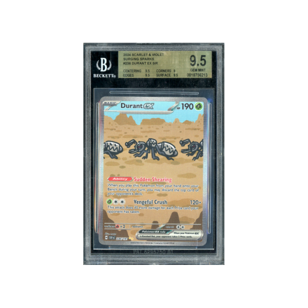 Pokemon Durant ex SAR Surging Sparks Full Art #236 BGS 9.5
