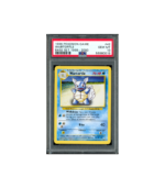 Pokemon Wartortle Base Set 4th Print #42 PSA 10 - Case Damage