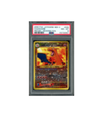 Pokemon Charizard Rev Holo Neo File #006 PSA 8 - Double Swirl