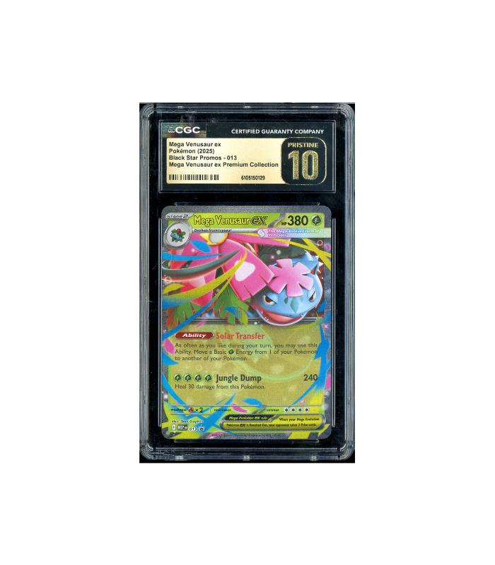 Pokemon Mega Venusaur ex 2025 Promo #013 CGC Pristine 10