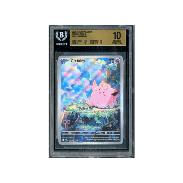Pokemon Clefairy Perfect Order Full Art #094 BGS Pristine 10
