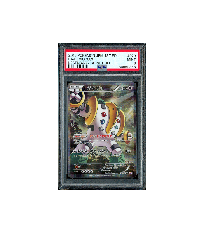 Pokemon Regigigas 1st Ed Legendary Shine Collection #023 PSA 9