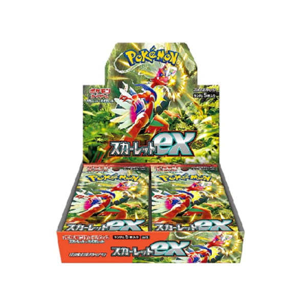 Pokemon Scarlet & Violet Scarlet ex sv1S Booster Box