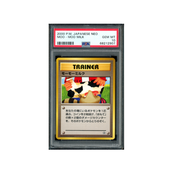 Pokemon Moo-Moo Milk N1 Gold Silver To A New World PSA 10