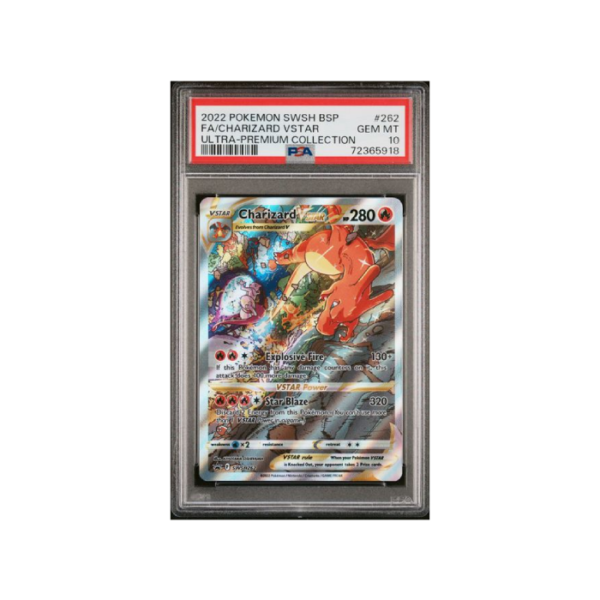 Pokemon Charizard VSTAR UPC Promo 2022 #SWSH262 PSA 10