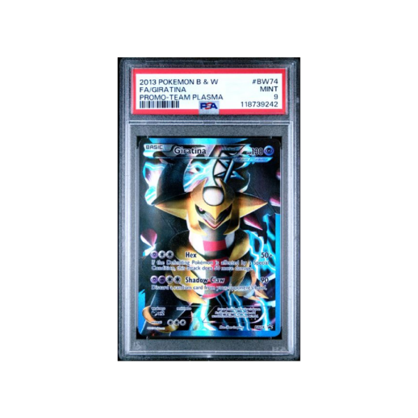 Pokemon Giratina EX Team Plasma Promo Full Art #BW74 PSA 9