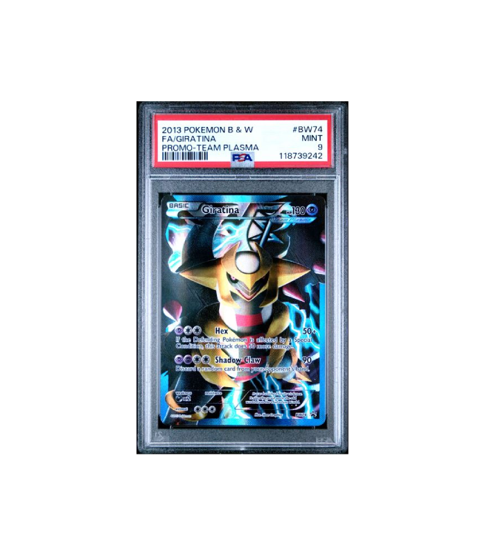 Pokemon Giratina EX Team Plasma Promo Full Art #BW74 PSA 9