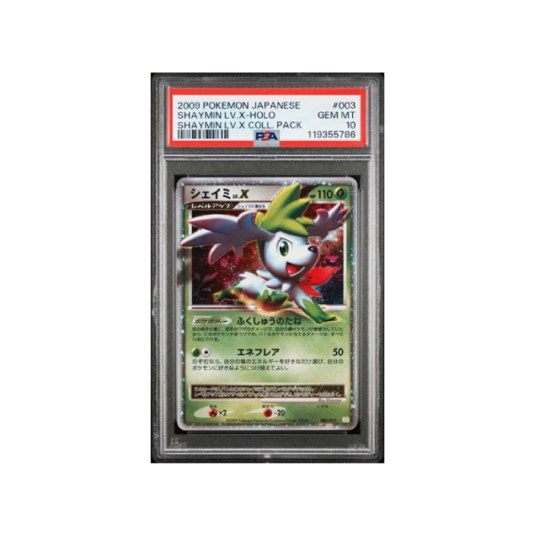 Pokemon Shaymin LV.X Collection Pack Holo #003 PSA 10